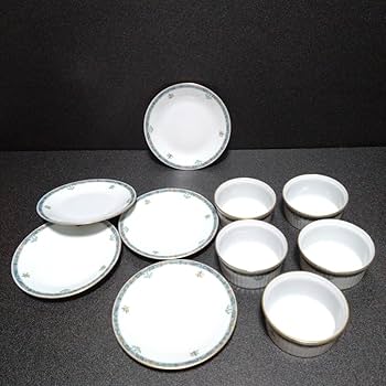フィリップ・デズリエ　リモージュ　ココット5個　小皿5枚　レストラン　お祝い Amazon.co.jp: フィリップデズリエ リモージュ ココット5個 小皿